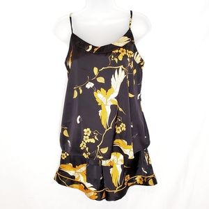 Women Black Casual Loungewear Sleepwear Pajamas